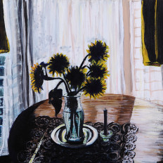 Light Study Sunflowers