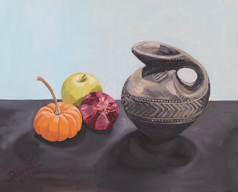 Still Life with Spanish Pitcher